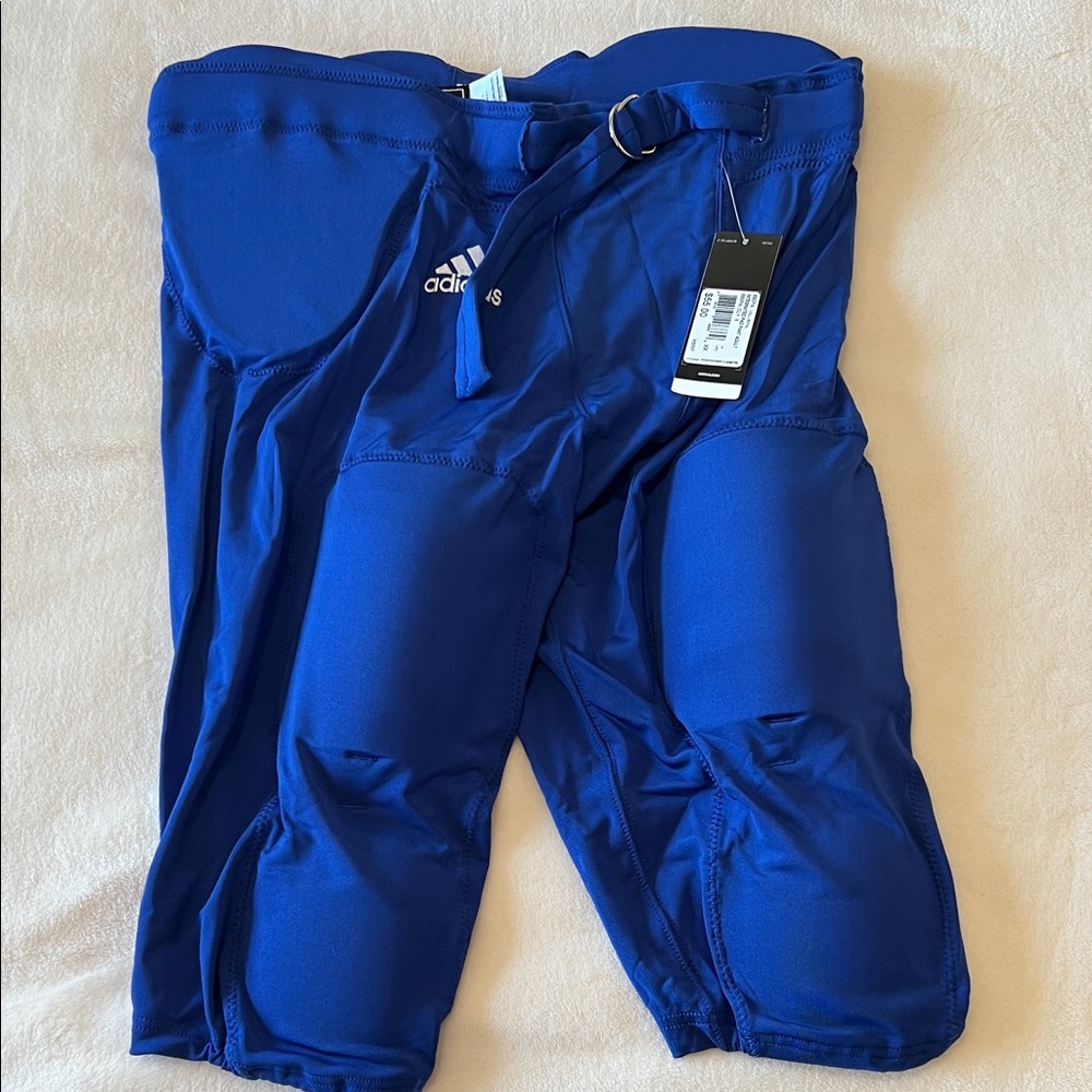 adidas Mens Padded Football Tights - Royal Blue